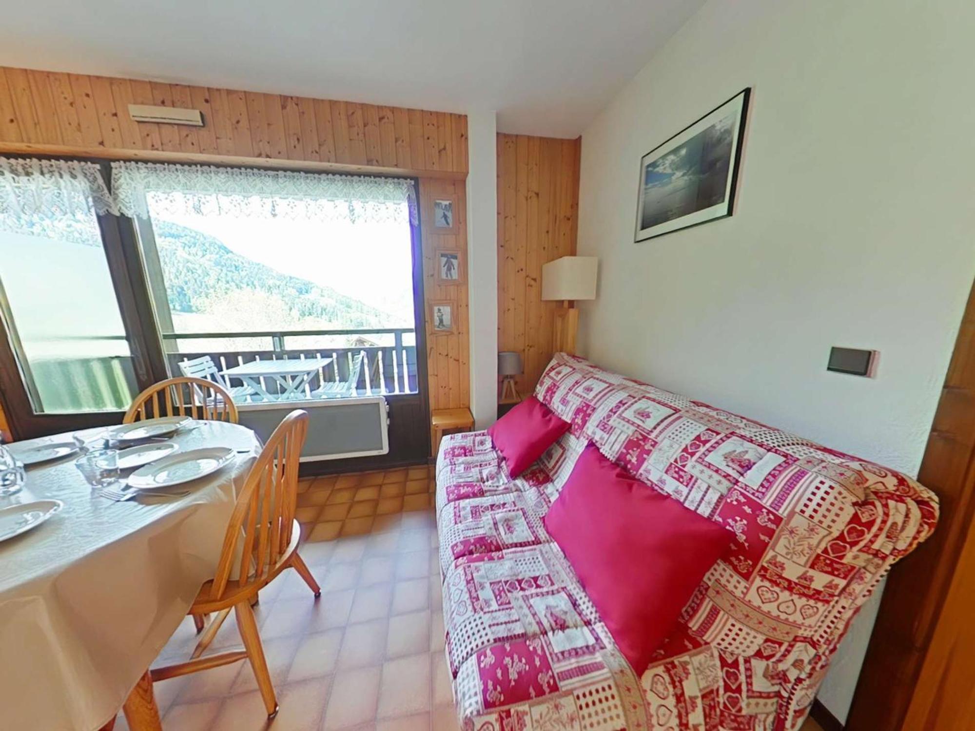 Appartement Cosy 5 Couchages Avec Balcon, Navette Au Pied, Garage Et Menage Inclus - Le Grand-Bornand - Fr-1-241-198 Ngoại thất bức ảnh